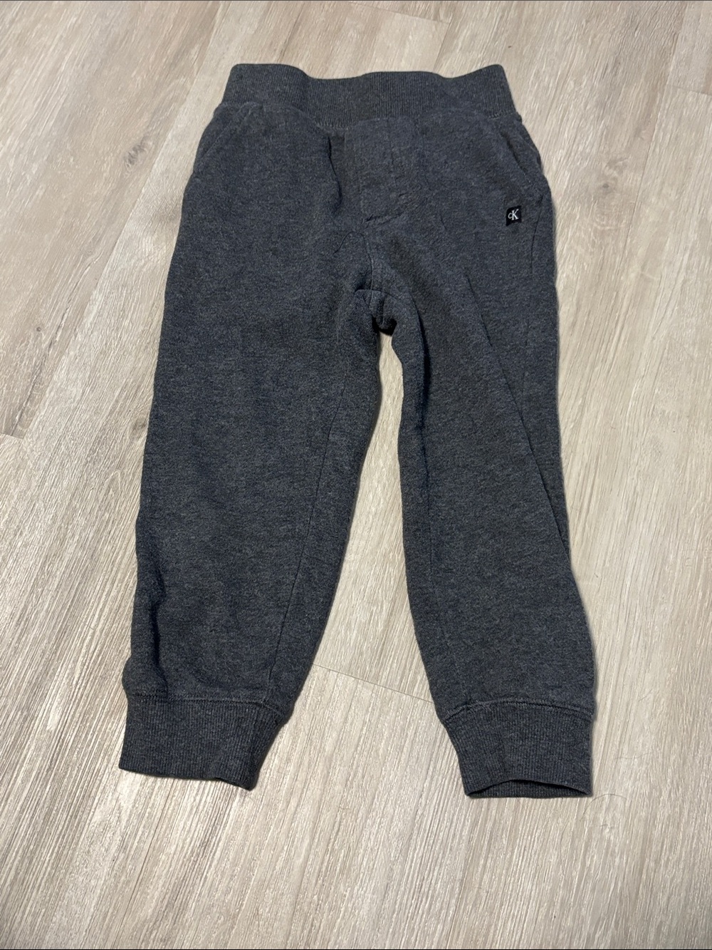 Calvin Klein Kids Dark Gray Jogger Sweatpants